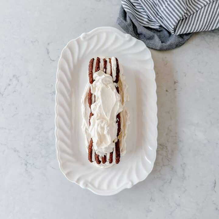 Chocolate Ripple Cake - Easy Deliciousness